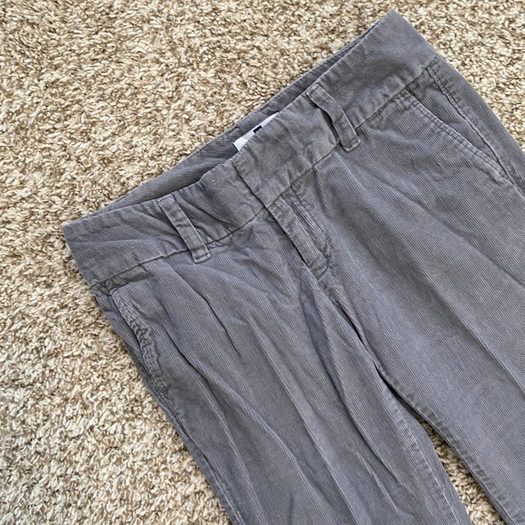 Vintage Y2K Gap Size 1 Dark Grey Corduroy Pants - Picture 2 of 10